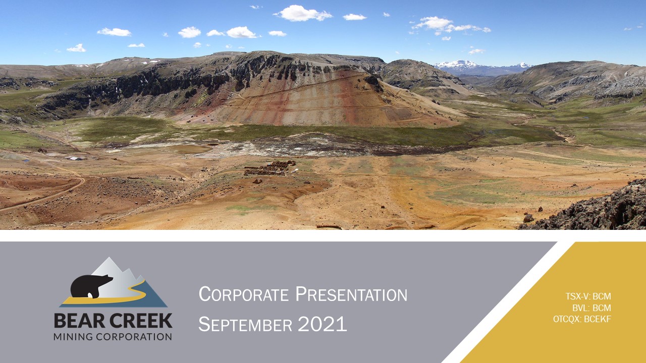 Corporate Presentation September 2021